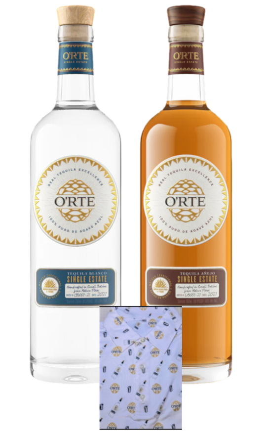 O'RTE Tequila Blanco + O'RTE Tequila Añejo