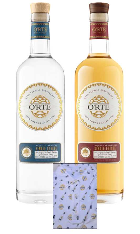 O'RTE Tequila Blanco + O'RTE Tequila Reposado