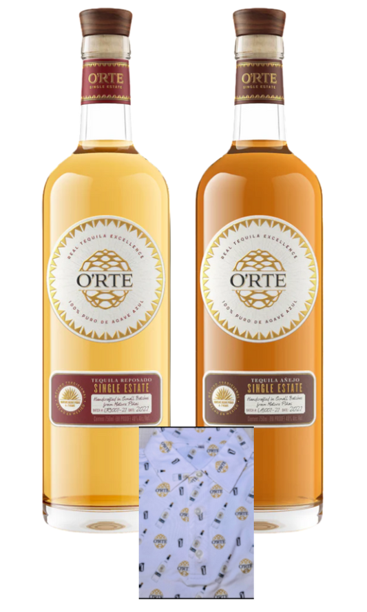 O'RTE Tequila Reposado + O'RTE Tequila Añejo