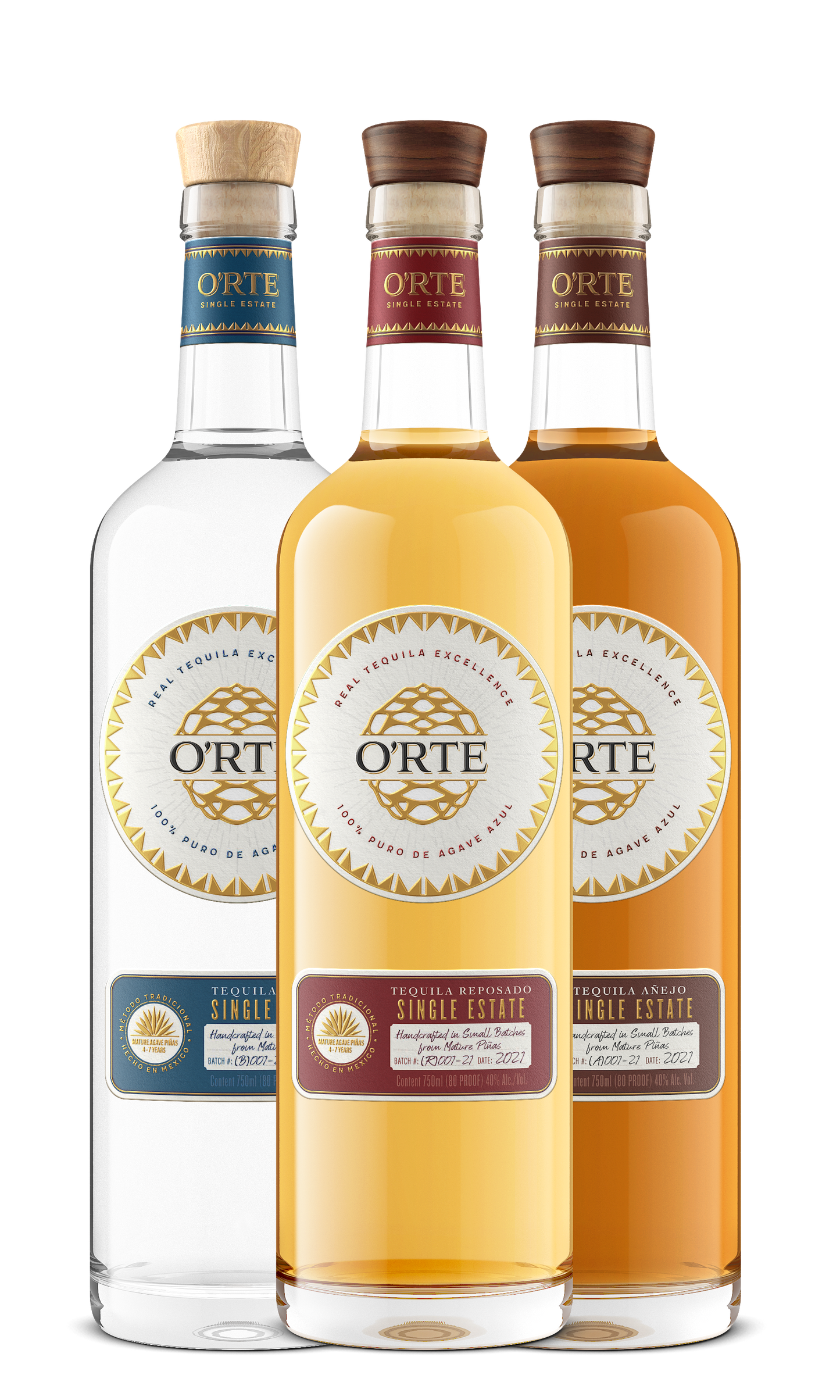 O'RTE Tequila Trio